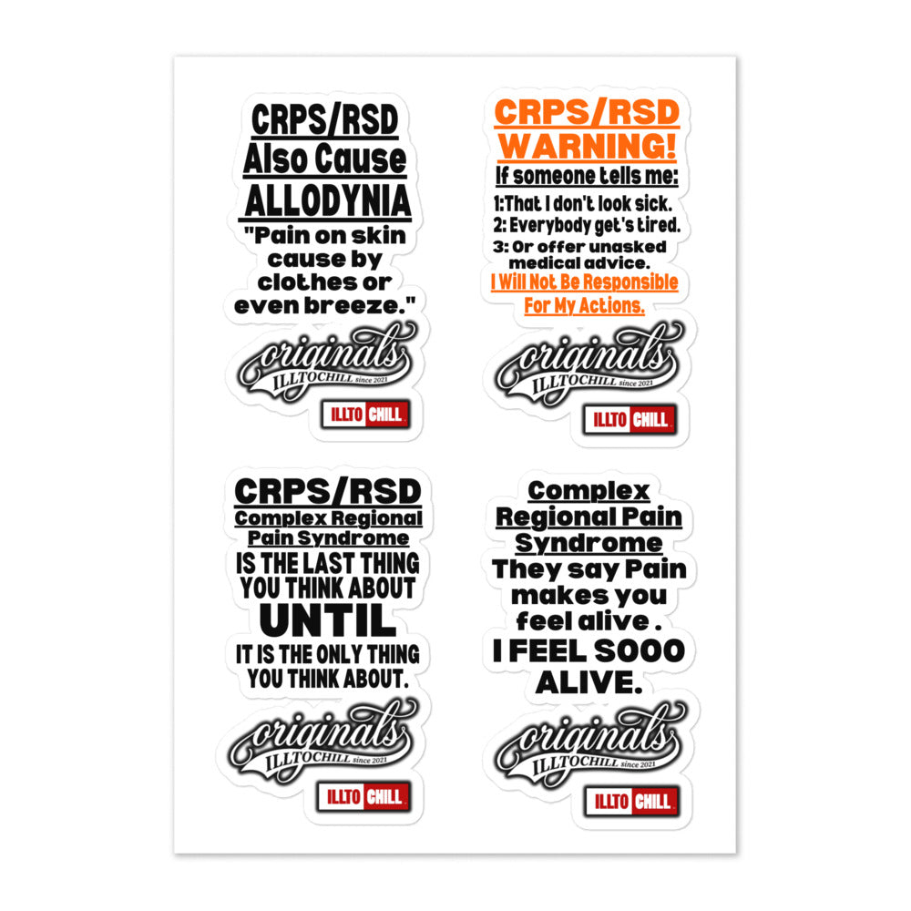 ILLTOCHILL CRPS Sticker