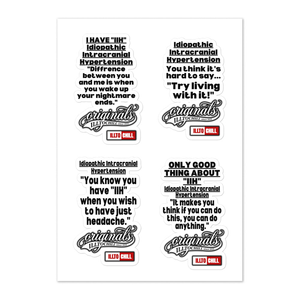 ILLTOCHILL IIH Sticker