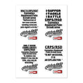 ILLTOCHILL CRPS Sticker