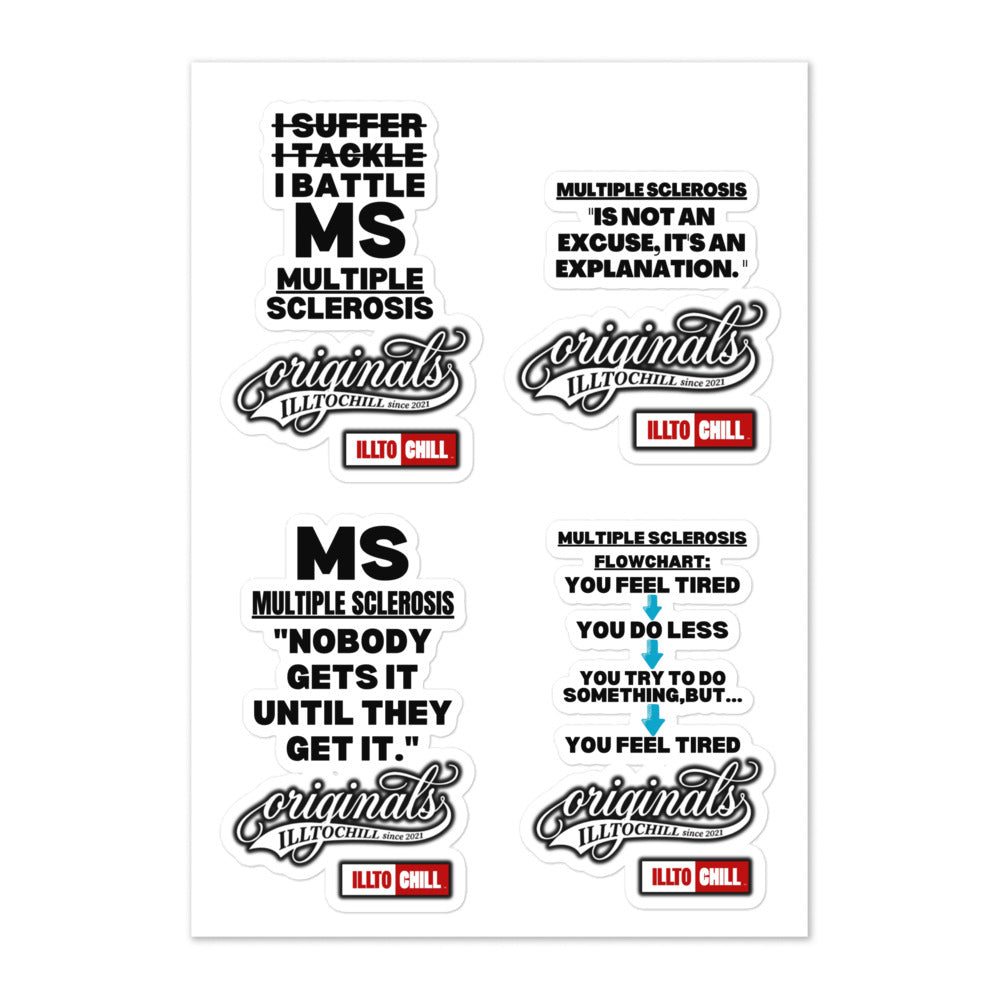 ILLTOCHILL MS Sticker