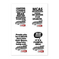 ILLTOCHILL MCAS Sticker