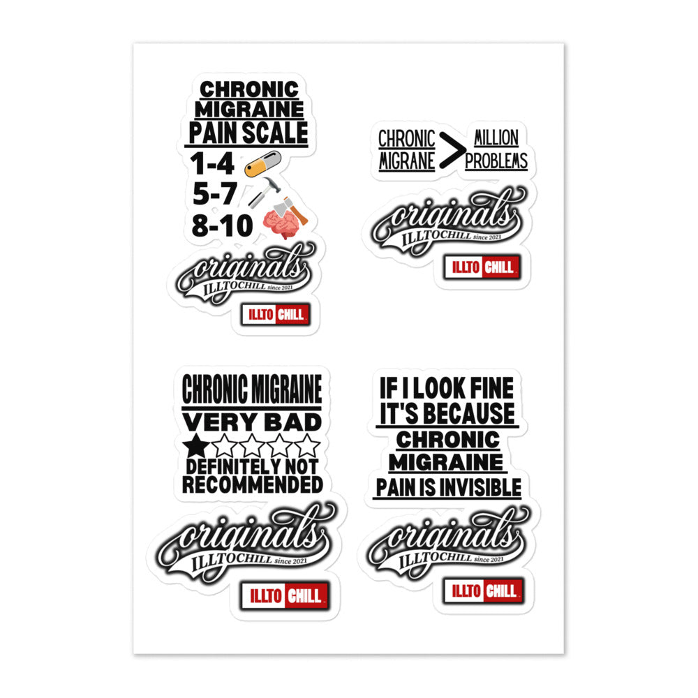 ILLTOCHILL Migraine Sticker