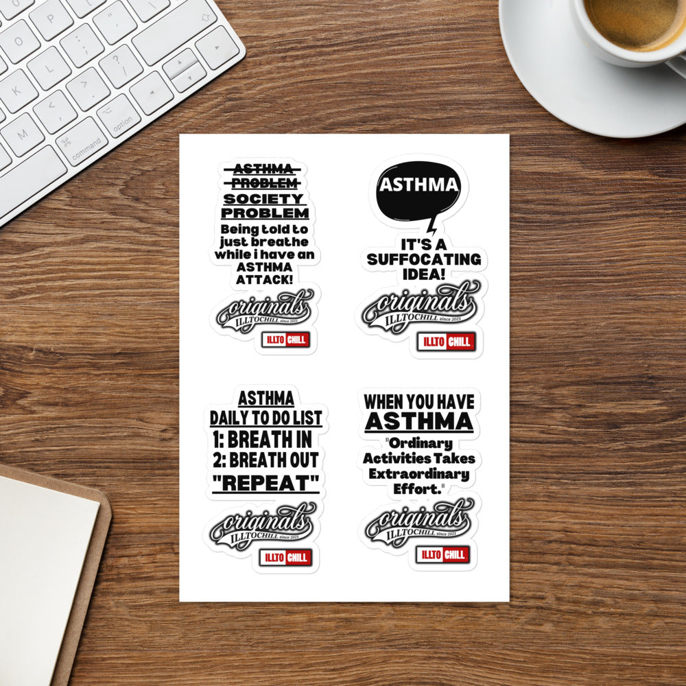 ILLTOCHILL Asthma Sticker
