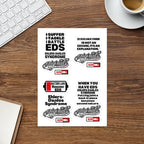 ILLTOCHILL EDS Sticker