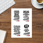 ILLTOCHILL MCAS Sticker