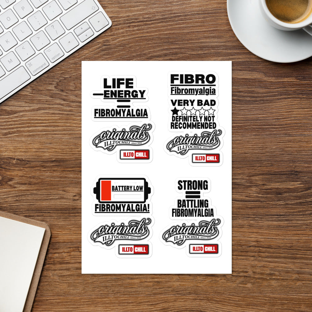 ILLTOCHILL Fibromyalgia Sticker