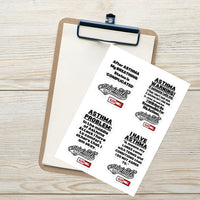 ILLTOCHILL Asthma Sticker