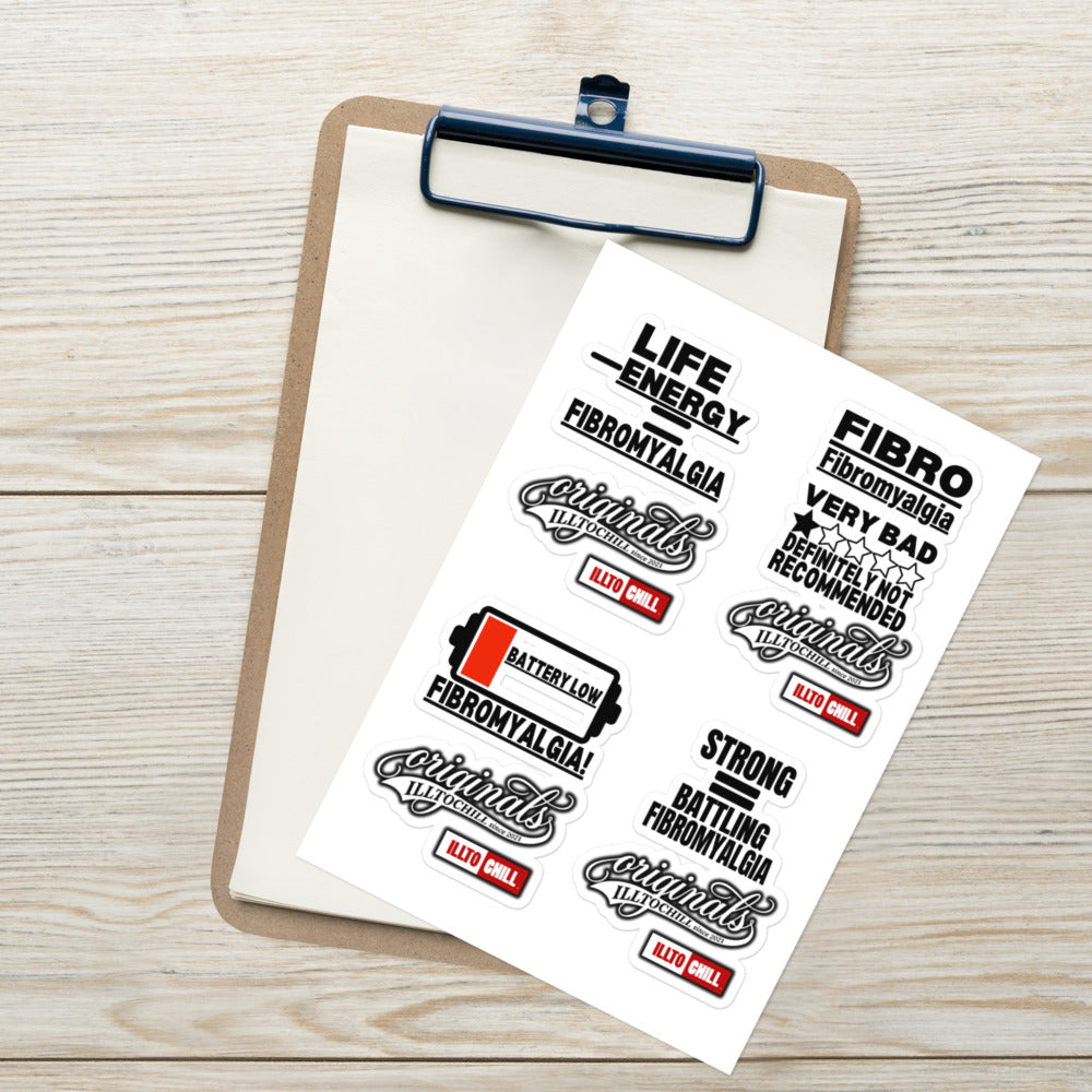 ILLTOCHILL Fibromyalgia Sticker