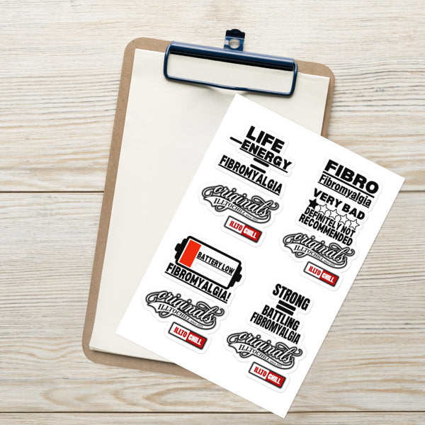 ILLTOCHILL Fibromyalgia Sticker