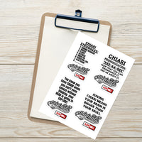 ILLTOCHILL Chiari Sticker