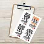 ILLTOCHILL CRPS Sticker