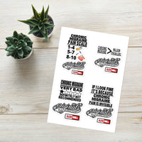 ILLTOCHILL Migraine Sticker