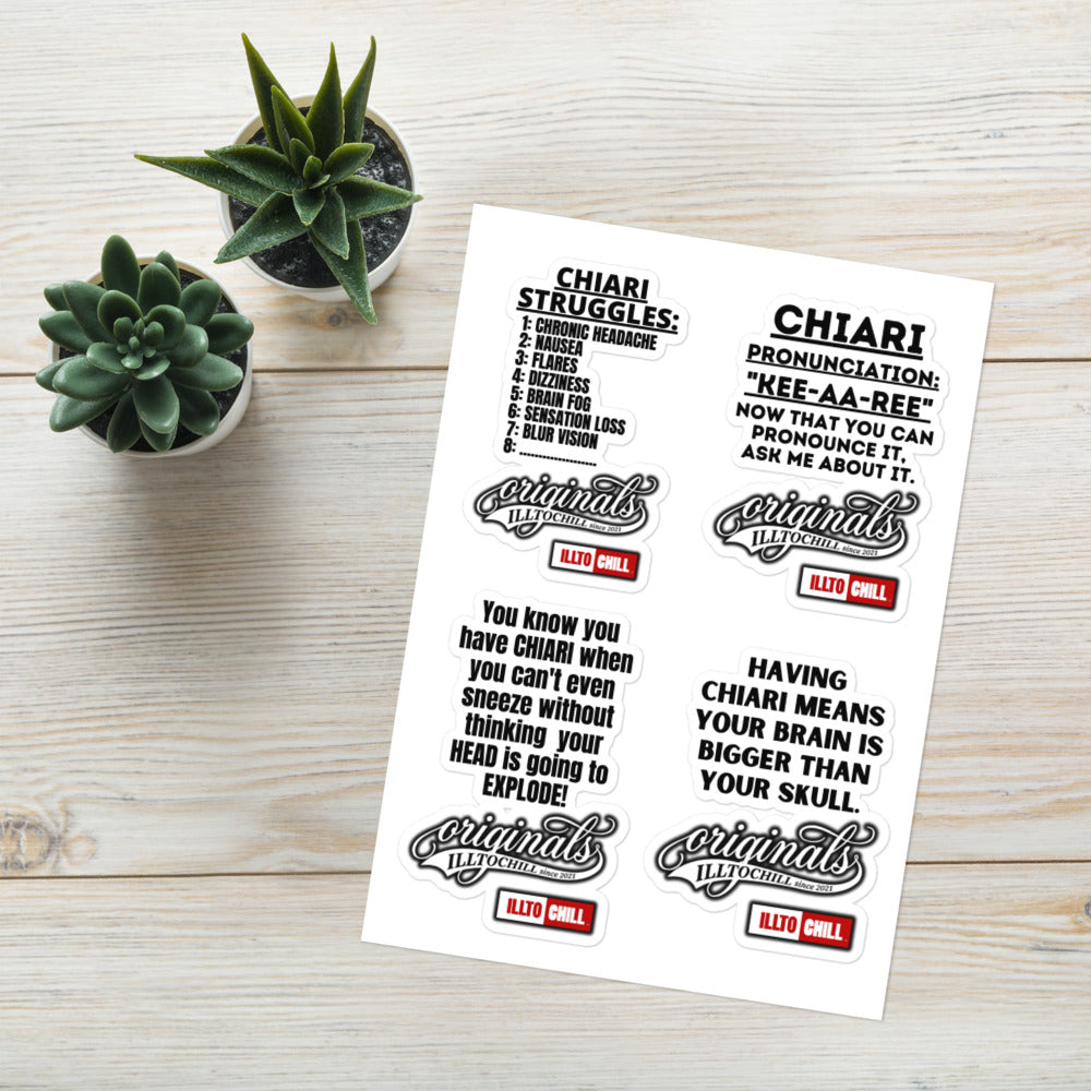 ILLTOCHILL Chiari Sticker