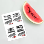 ILLTOCHILL Fibromyalgia Sticker