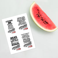ILLTOCHILL MCAS Sticker
