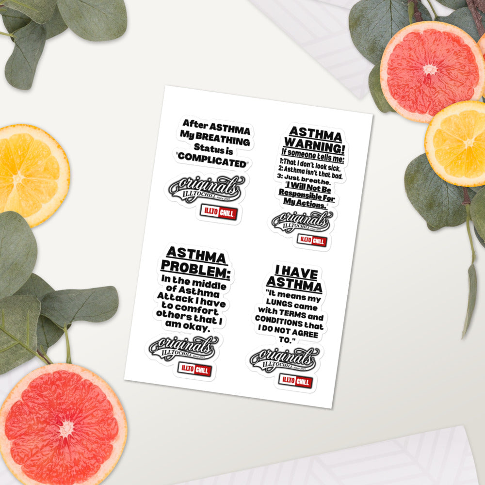 ILLTOCHILL Asthma Sticker
