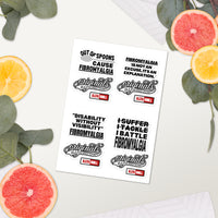 ILLTOCHILL Fibromyalgia Sticker
