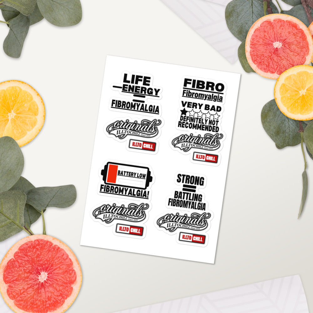 ILLTOCHILL Fibromyalgia Sticker