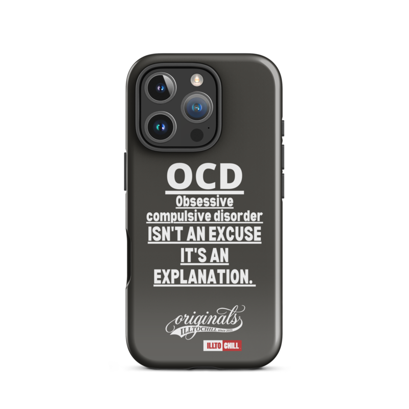 OCD Not Quiet About It: Tough Case For iPhone for Every Intrusive Thinker | ILLTOCHILL