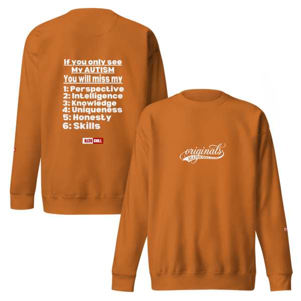 Autistic Acceptance Sweatshirt — Hyperfocus Runs Deep | ILLTOCHILL