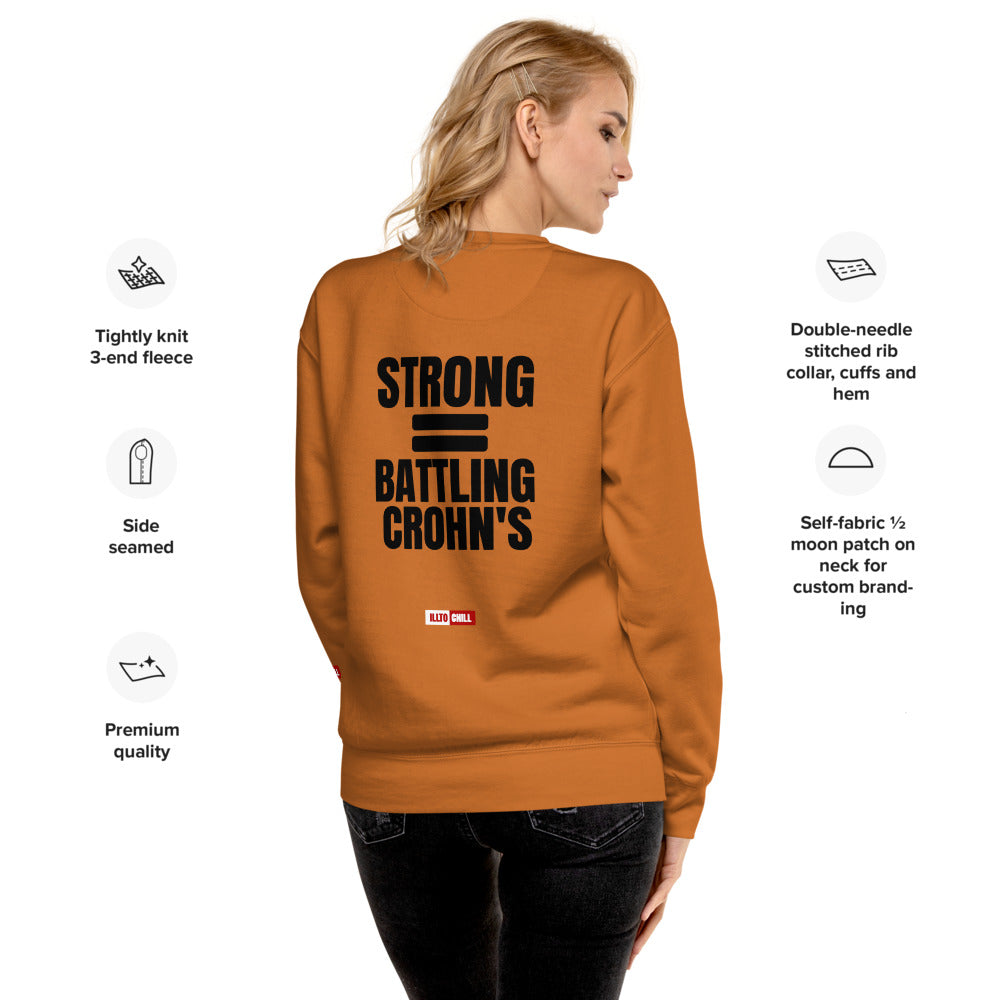 ILLTOCHILL Crohn's Sweatshirt