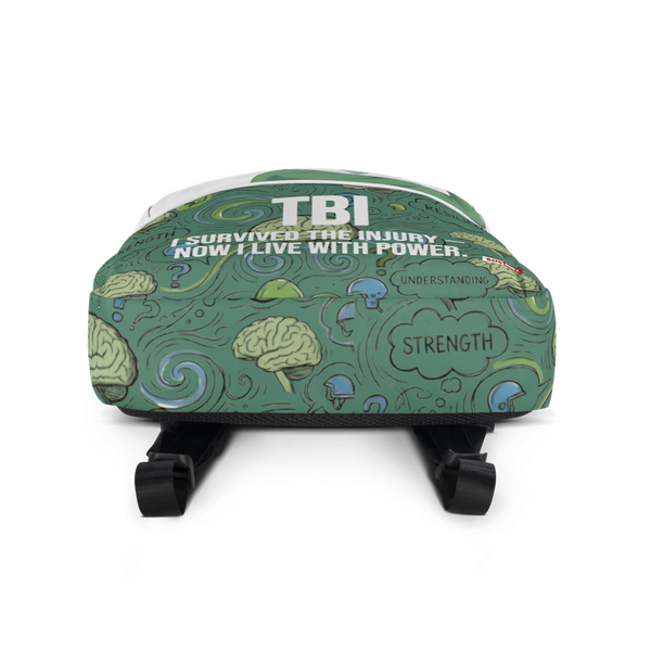 ILLTOCHILL TBI Traumatic brain injury support gift Backpack