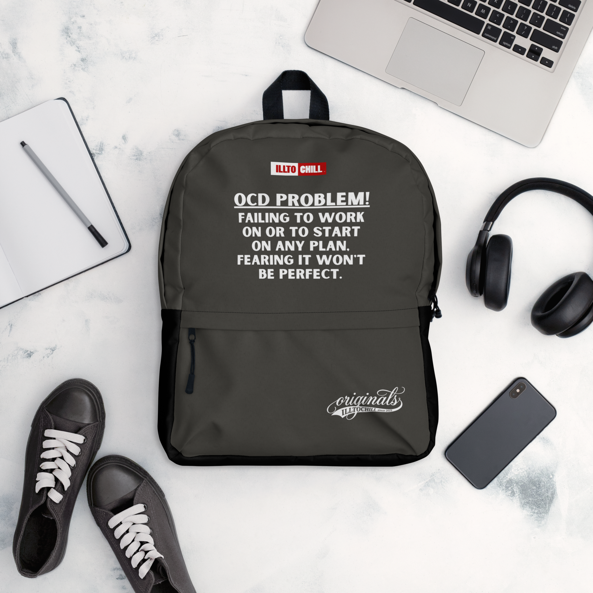 OCD on the Move: Pride Awareness Backpack for Every Intrusive Thinker | ILLTOCHILL