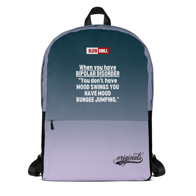 Bipolar and Present: All Over Print Backpack | ILLTOCHILL
