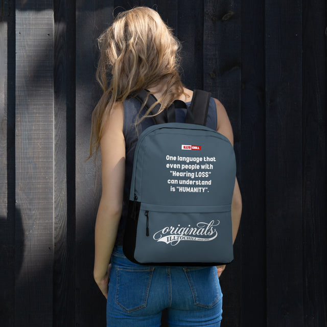 Carry Hard of Hearing Every Day — Community Backpack for HOH Adults | ILLTOCHILL