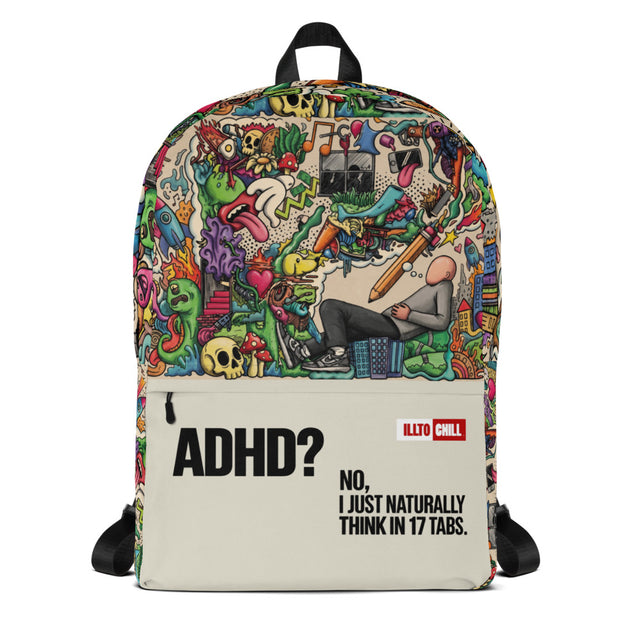 Carry The Chaos ADHD Backpack – Identity Bag | ILLTOCHILL