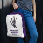 ILLTOCHILL RA Awareness Backpack – Women's Lifestyle Left (Clear)