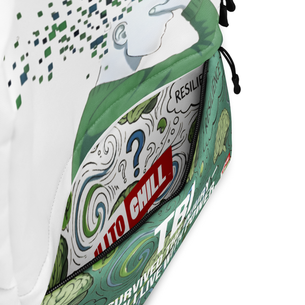 ILLTOCHILL TBI Traumatic brain injury support gift Backpack