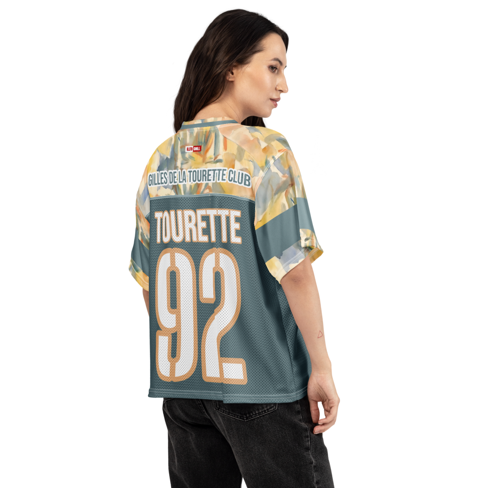 Unapologetic Energy Tourette Syndrome Football Jersey – ILLTOCHILL Apparel