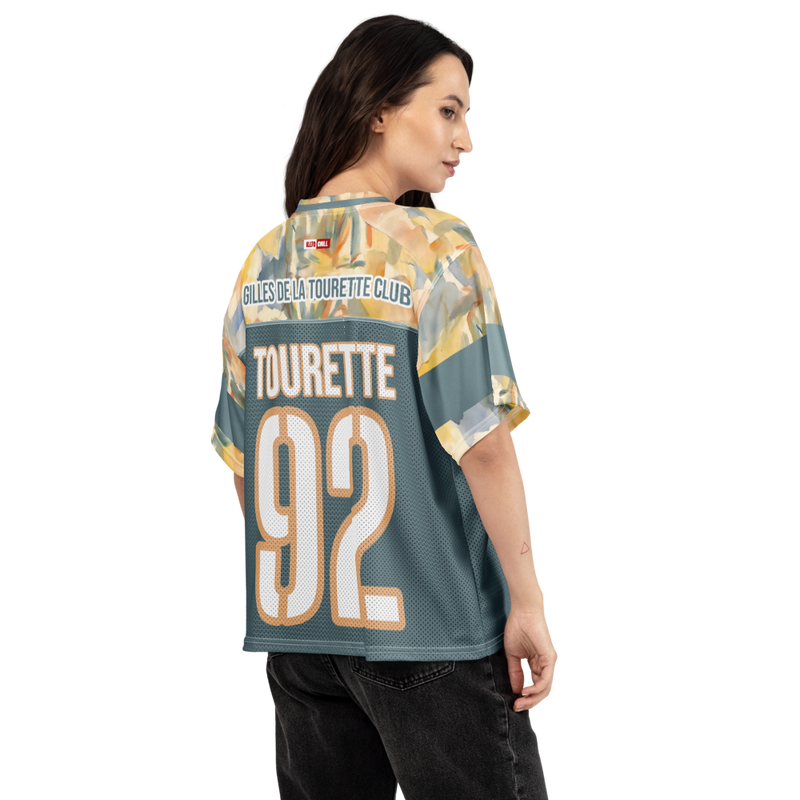 Unapologetic Energy Tourette Syndrome Football Jersey – ILLTOCHILL Apparel