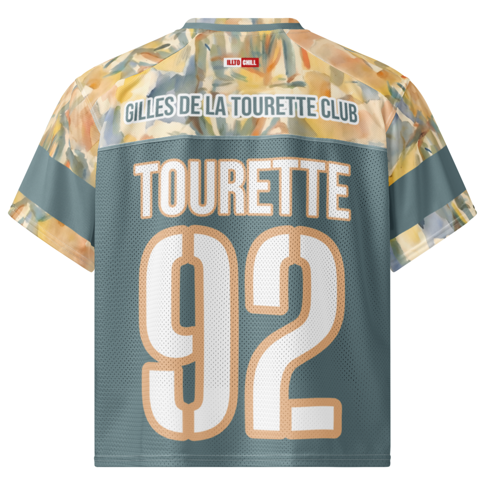 Unapologetic Energy Tourette Syndrome Football Jersey – ILLTOCHILL Apparel