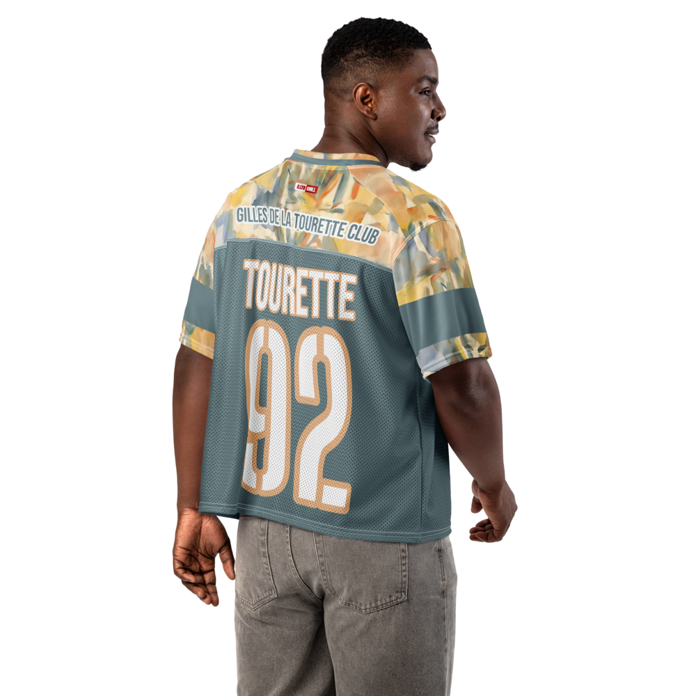 Unapologetic Energy Tourette Syndrome Football Jersey – ILLTOCHILL Apparel