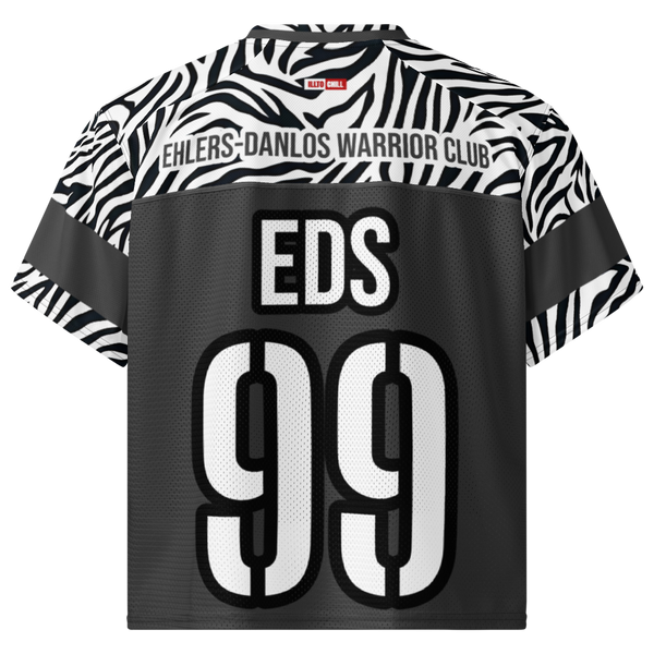 ILLTOCHILL EDS ehler danlos syndrome awareness Boxy football jersey