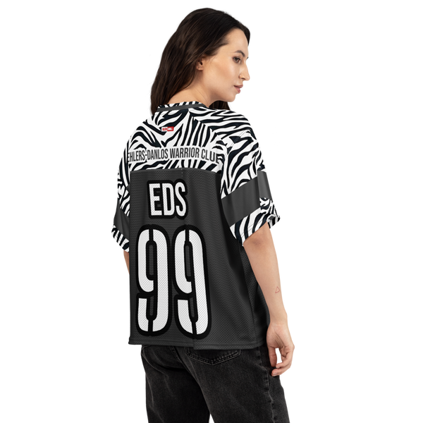 ILLTOCHILL EDS ehler danlos syndrome awareness Boxy football jersey