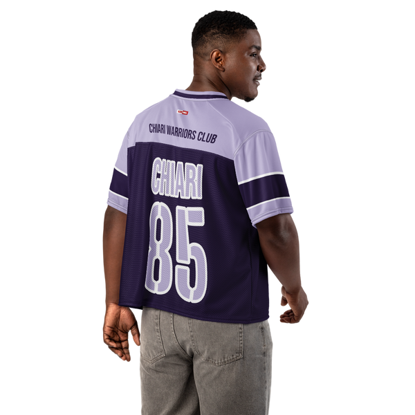 ILLTOCHILL CM Chiari Malformation awareness Boxy football jersey