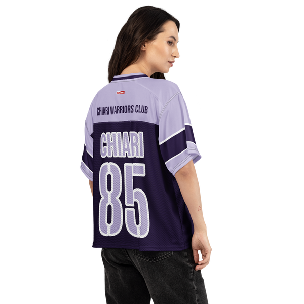 ILLTOCHILL CM Chiari Malformation awareness Boxy football jersey