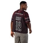 Anxiety Warrior Boxy Football Jersey Mental Health Anxiety Streetwear Apparel by ILLTOCHILL