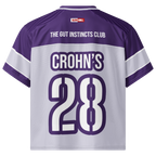 Play Through Pain Crohn’s Football Jersey – ILLTOCHILL Athletic Edge