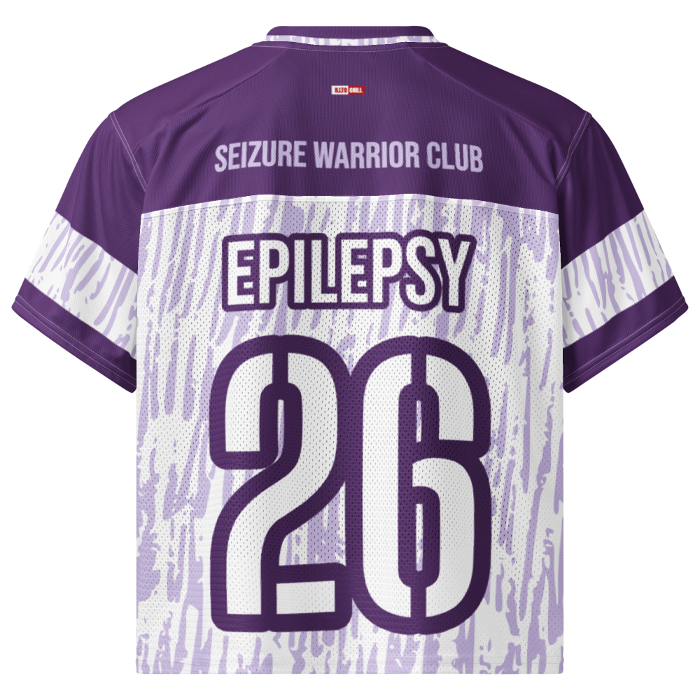 Game On Epilepsy Football Jersey – by ILLTOCHILL Sport Identity Wear