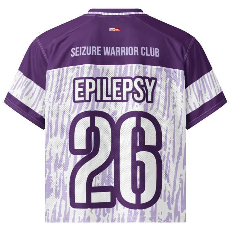 Game On Epilepsy Football Jersey – by ILLTOCHILL Sport Identity Wear