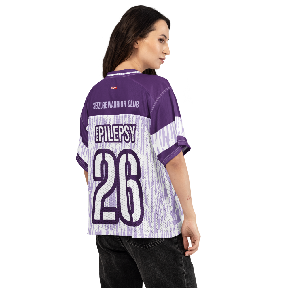 Game On Epilepsy Football Jersey – by ILLTOCHILL Sport Identity Wear