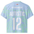 Autism Team Spirit Boxy Football Jersey – Game Day Neurodivergent Confidence ILLTOCHILL - ILLTOCHILL autism awareness merchandise