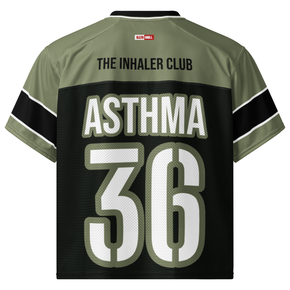 Breathe And Move Asthma Football Jersey – ILLTOCHILL Activewear