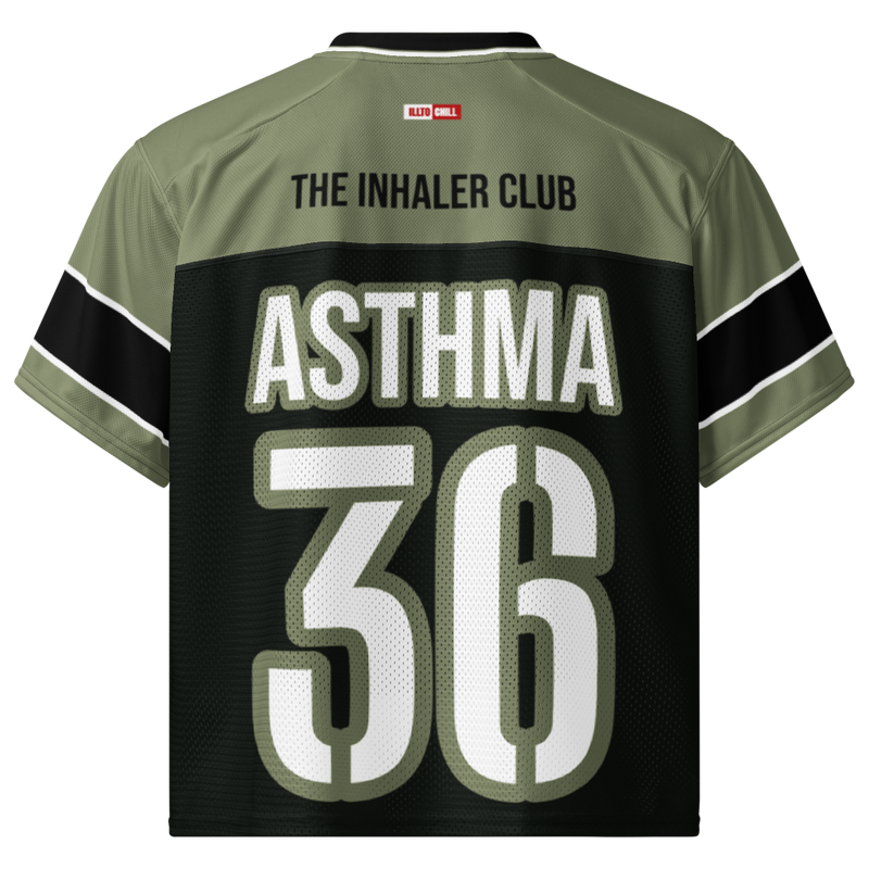 Breathe And Move Asthma Football Jersey – ILLTOCHILL Activewear