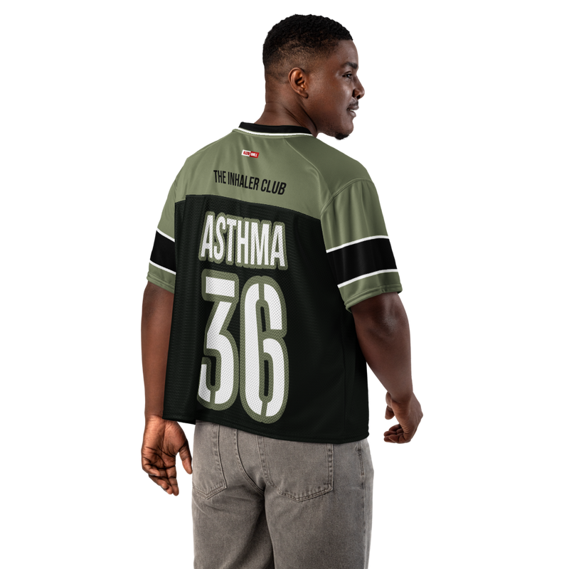 Breathe And Move Asthma Football Jersey – ILLTOCHILL Activewear