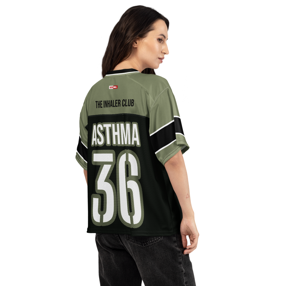 Breathe And Move Asthma Football Jersey – ILLTOCHILL Activewear